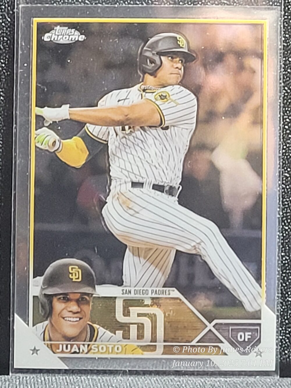 2023 Topps Chrome Juan Soto 100 San Diego Padres