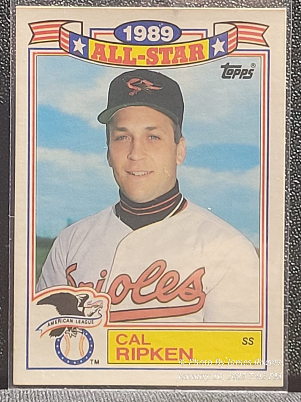 1990 Topps Cal Ripken Jr. 16 1989 All-Star Game Baltimore Orioles