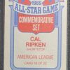 1990 Topps Cal Ripken Jr. 16 1989 All-Star Game Baltimore Orioles - Image 2