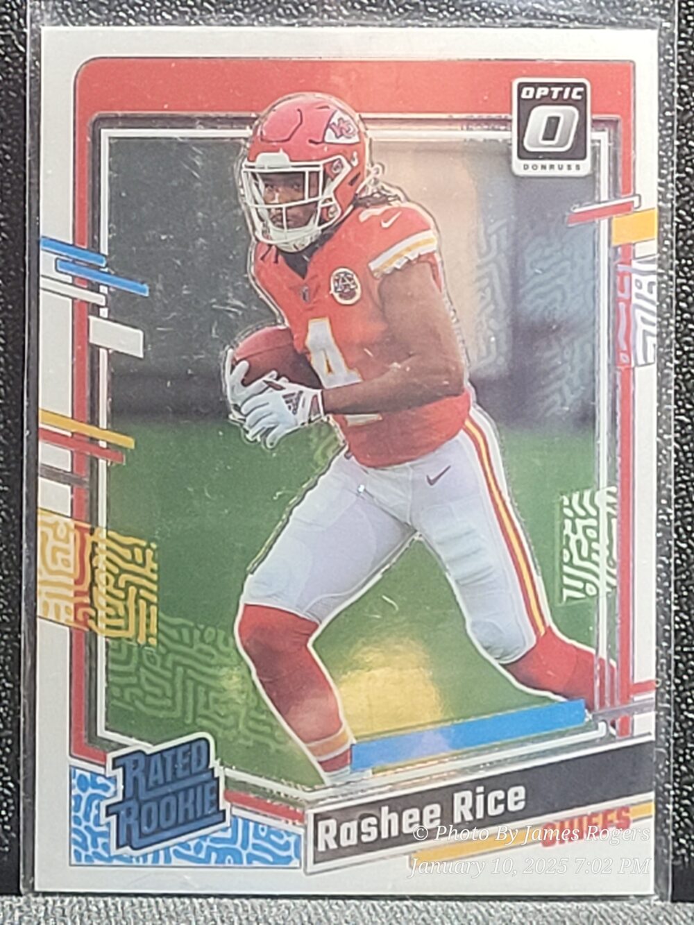 Rashee Rice 2023 Panini Donruss Optic Football Rated Rookie Base RC 257