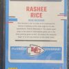 Rashee Rice 2023 Panini Donruss Optic Football Rated Rookie Base RC 257 - Image 2