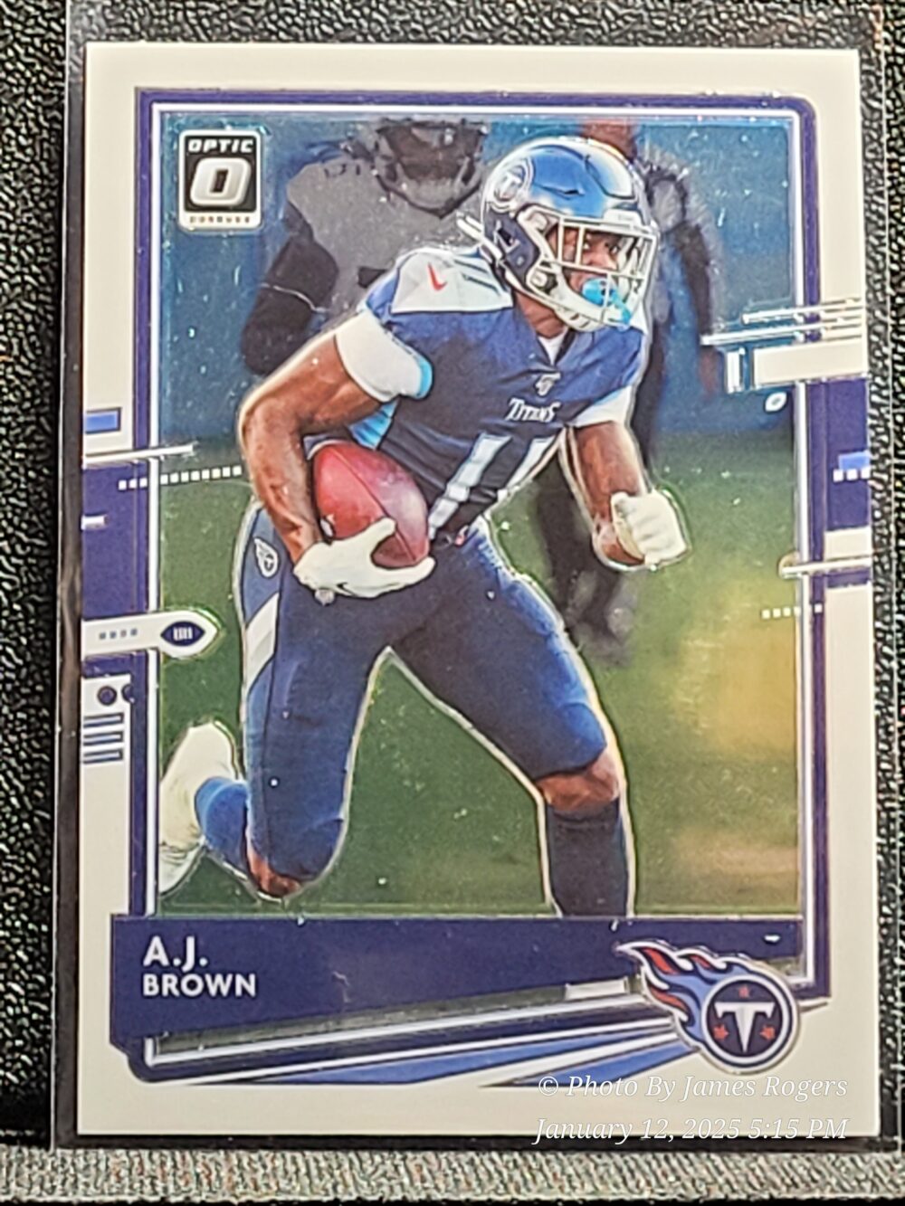 A.J. Brown 2020 Donruss Optic Football - 97 - Tennessee Titans