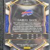 2020 Panini Select - Concourse Light Blue Prizm Die-Cut 82 Gabriel Davis (RC) - Image 2