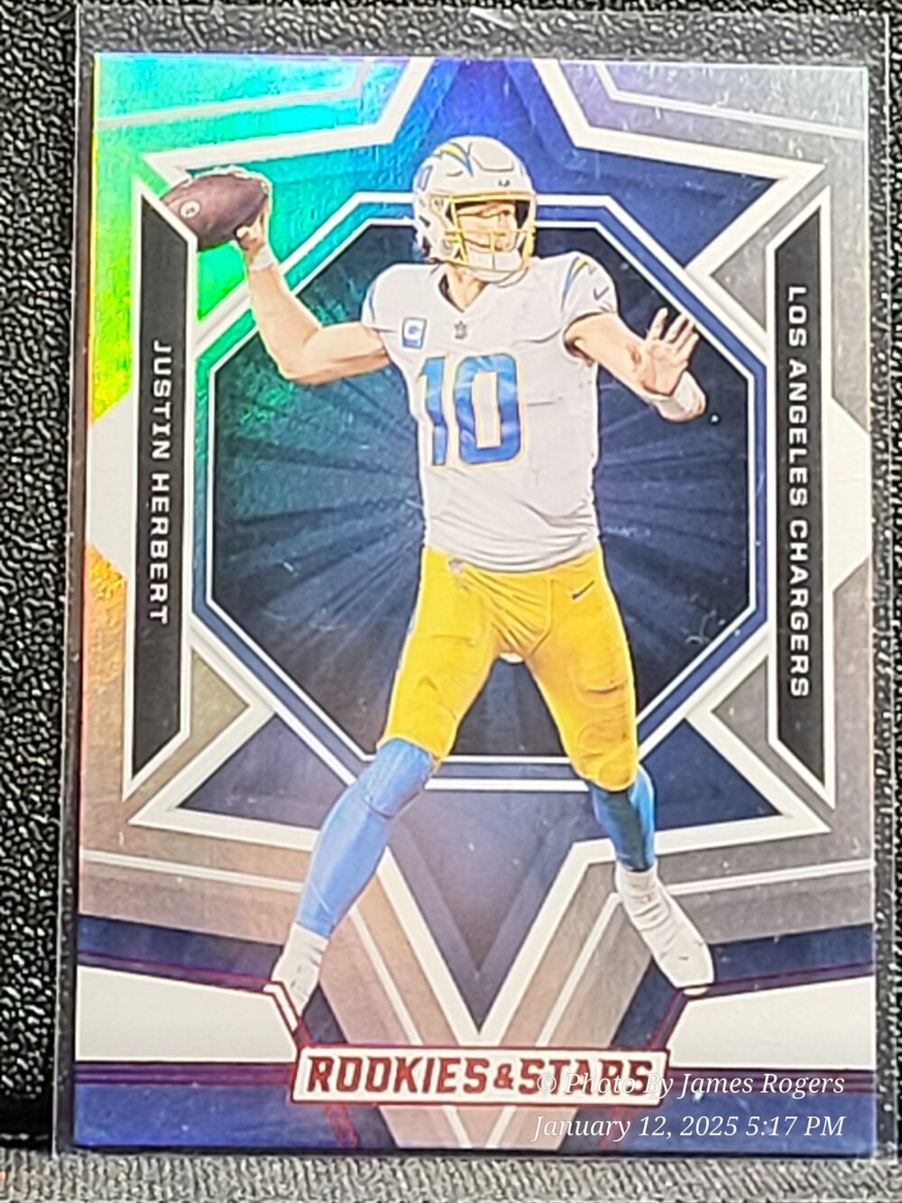 2023 Panini Rookies & Stars Justin Herbert 58 Los Angeles Chargers