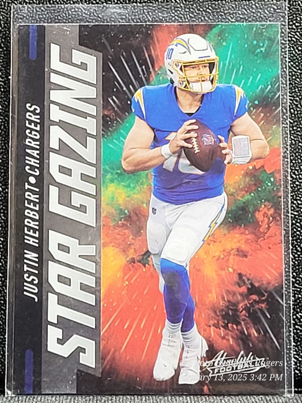 2021 Panini Absolute Star Gazing SG6 Justin Herbert Los Angeles Chargers