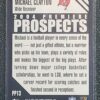 MICHAEL CLAYTON 2004 TOPPS PREMIERE PROSPECTS ROOKIE INSERT CARD PP13 49ers - Image 2