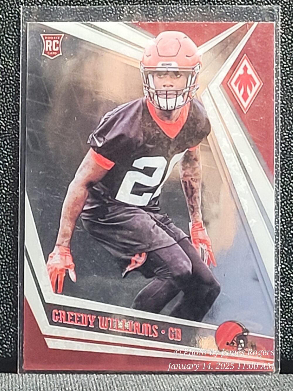 Greedy Williams 2019 Panini Phoenix Football RC 141 Cleveland Browns Rookie