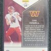 Sam Howell 2022 Rookies & Stars RC 105 Rookie Washington Commanders - Image 2