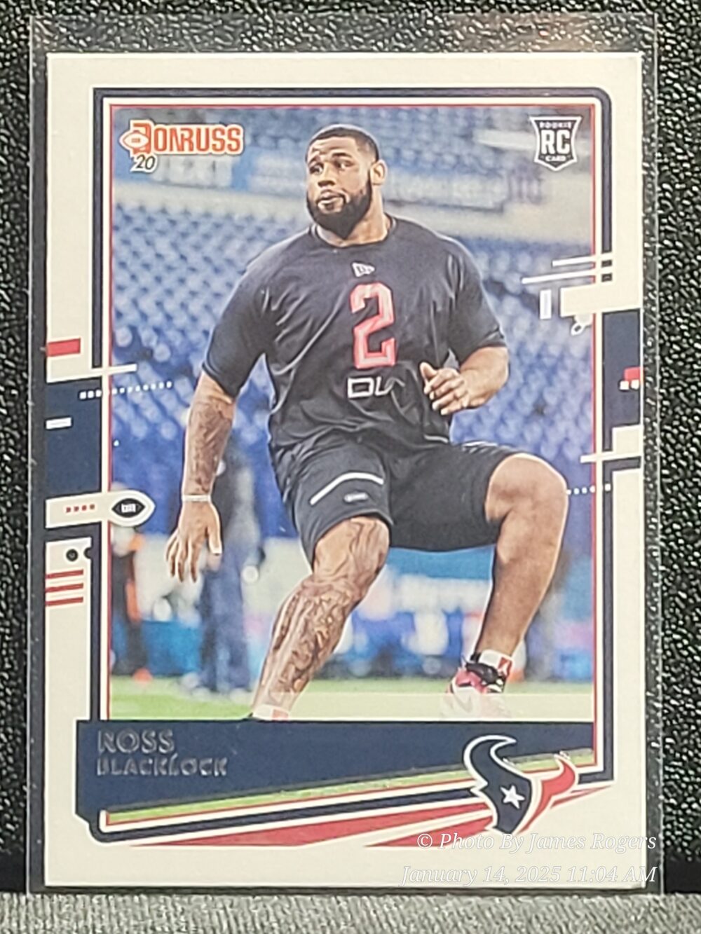 Donruss Football NFL 2020 Ross Blacklock RC Rookie 283