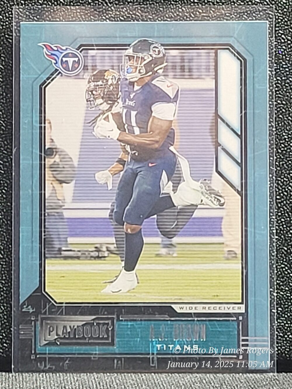 2020 Panini Playbook A.J. BROWN 13 Tennessee Titans