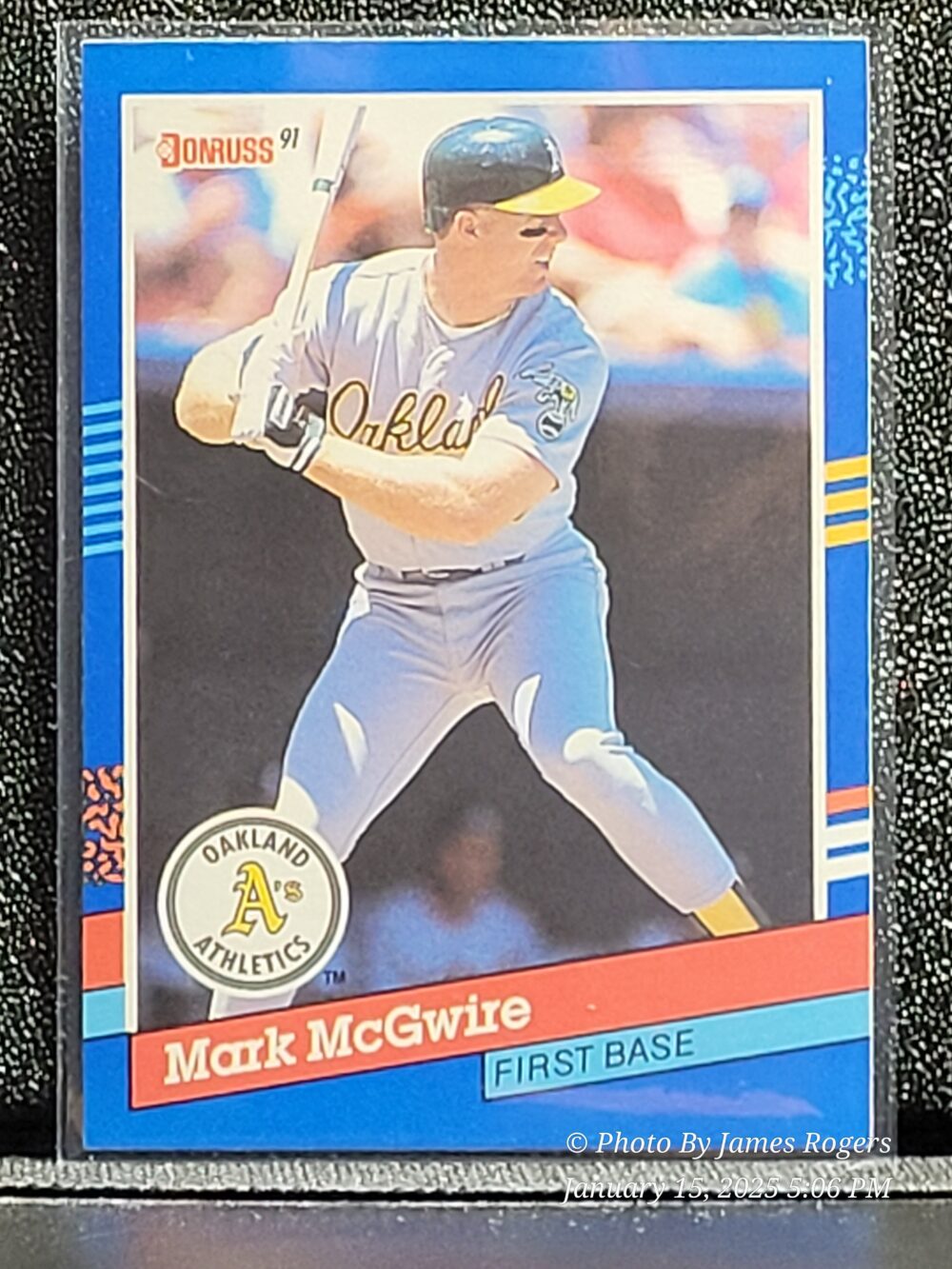 Marc McGUIRE  1991 Donruss  Card 105 Oakland A's