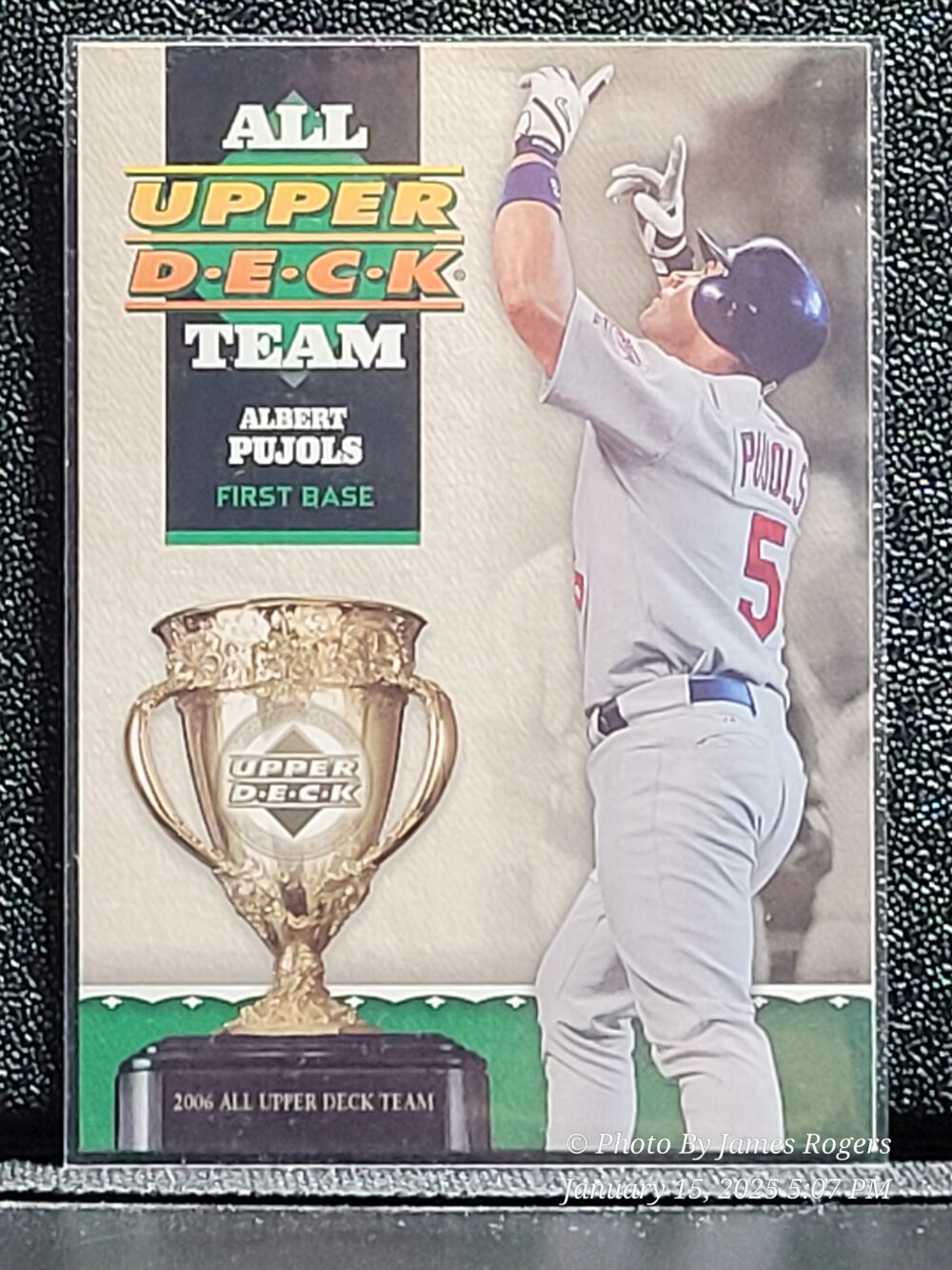 2006 Upper Deck All-Upper Deck Team UD3 Albert Pujols Cardinals