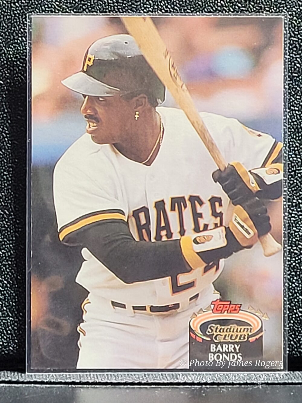 1992 Stadium Club Baseball 620b - Barry Bonds - Pittsburgh Pirates