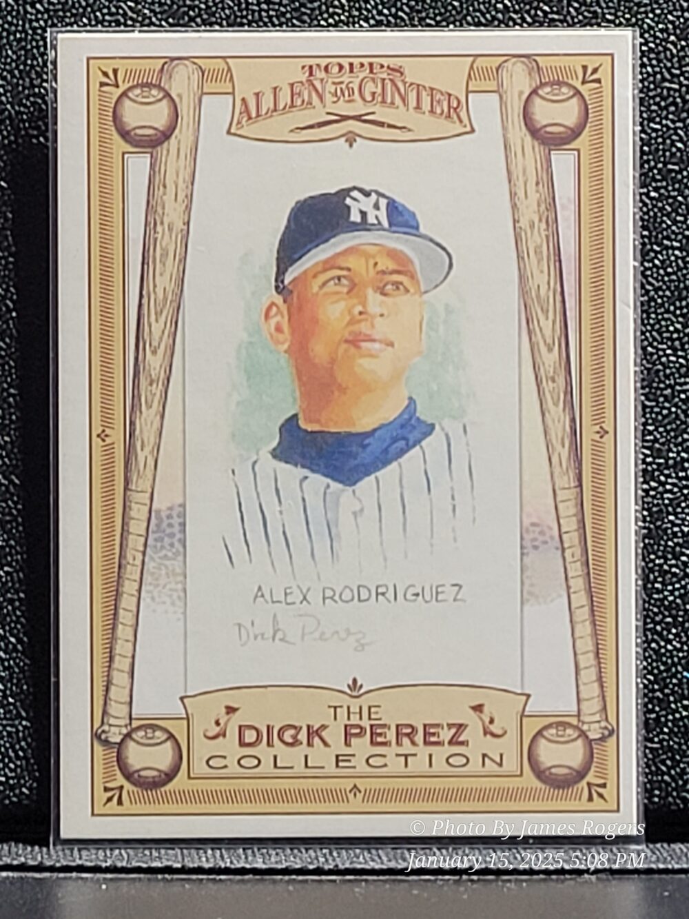 2006 Topps Allen & Ginter's The Dick Perez Collection Alex Rodriguez 19