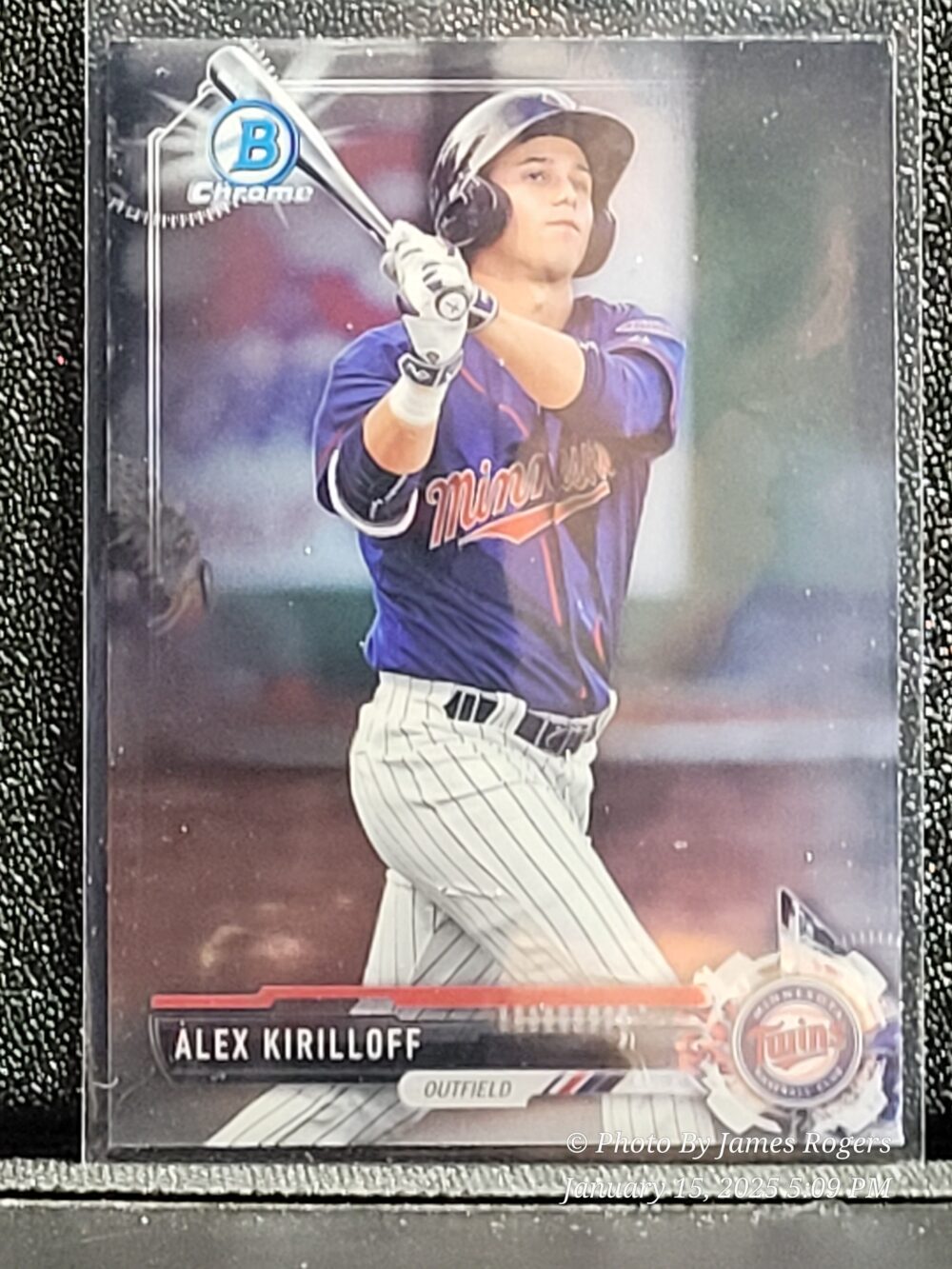 2017 Bowman Chrome Prospects BCP102 Alex Kirilloff Twins