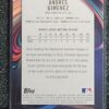 2018 Bowman Platinum Top Prospect Andres Gimenez Top-32 New York Mets - Image 2