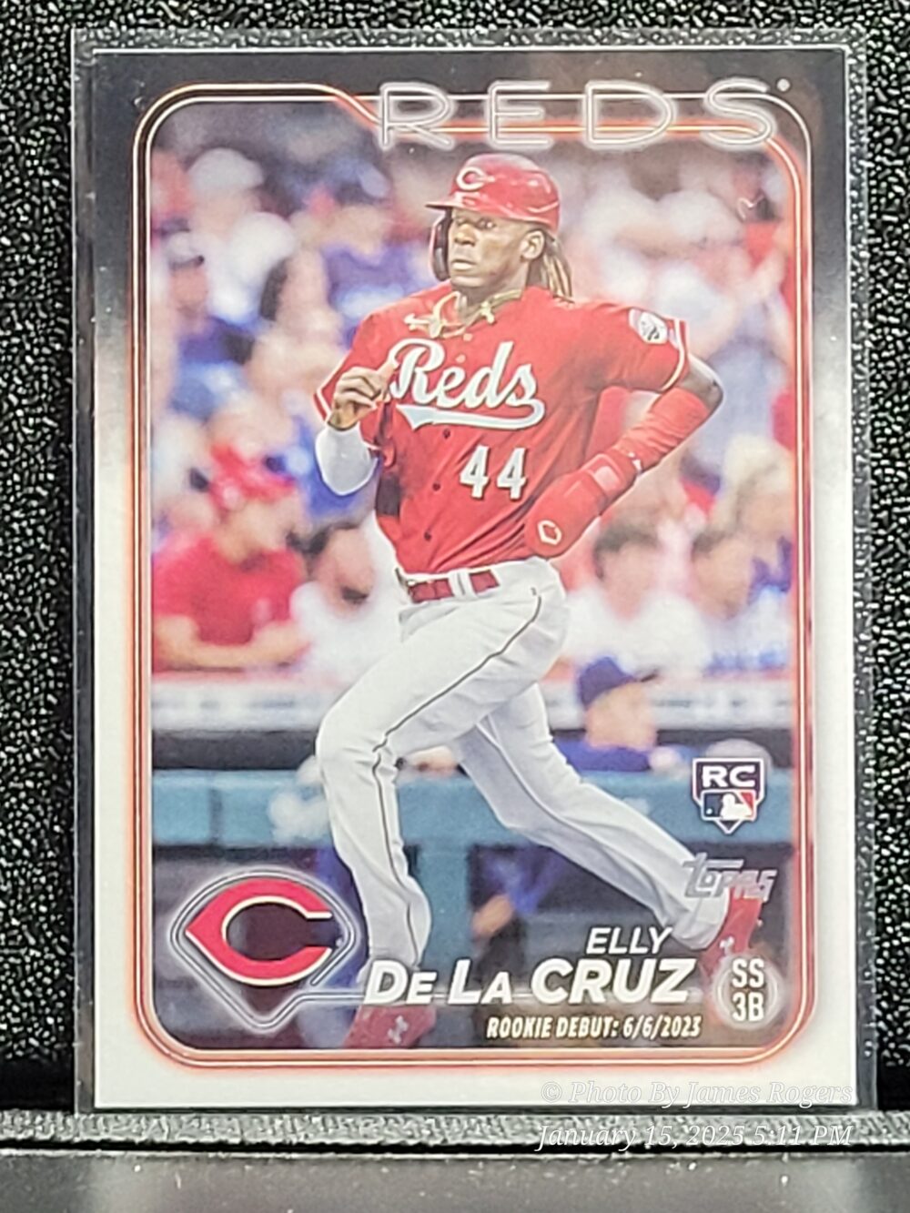 2024 Topps Update Series Elly De La Cruz Rookie Debut RC US350 Cincinnati Reds