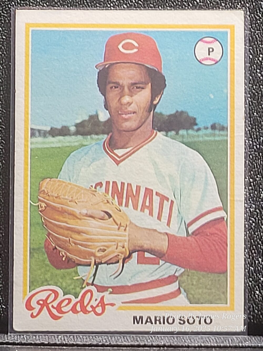 1978 Topps BASEBALL CARD 427 MARIO SOTO CINCINNATI REDS ROOKIE RC