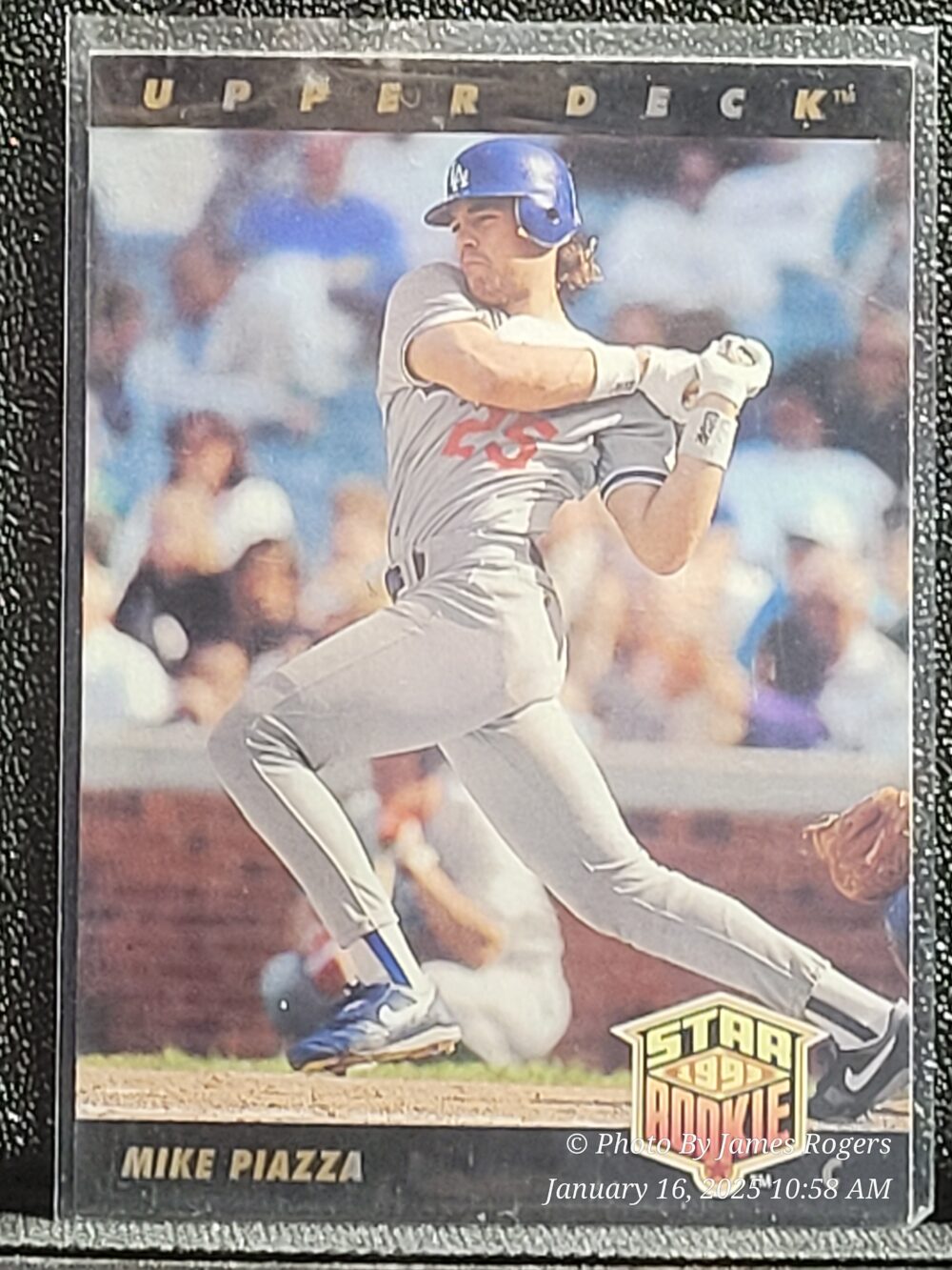 1993 Upper Deck Mike Piazza 2 Star Rookie RC Los Angeles Dodgers