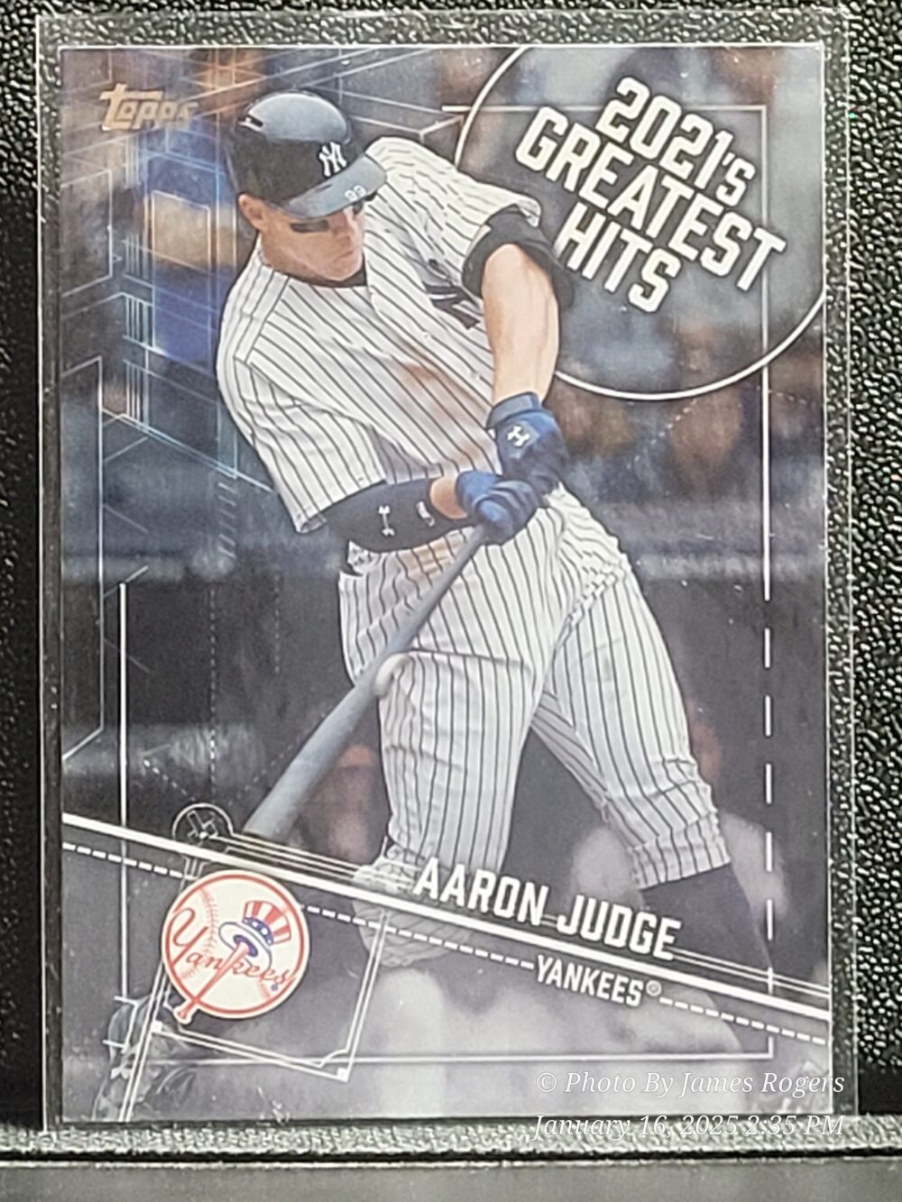 2022 Topps 21GH-19 Aaron Judge 2021’s Greatest Hits