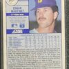 1989 Score Baseball 637 Edgar Martinez HOF Rookie Card Excellent Condition - Image 2