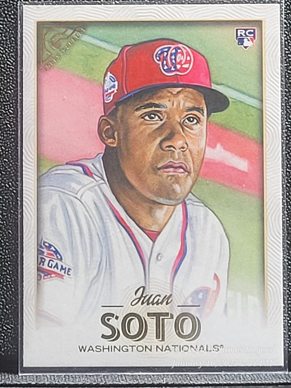 2018 Topps Gallery Juan Soto Rookie Card 126 RC Washington Nationals