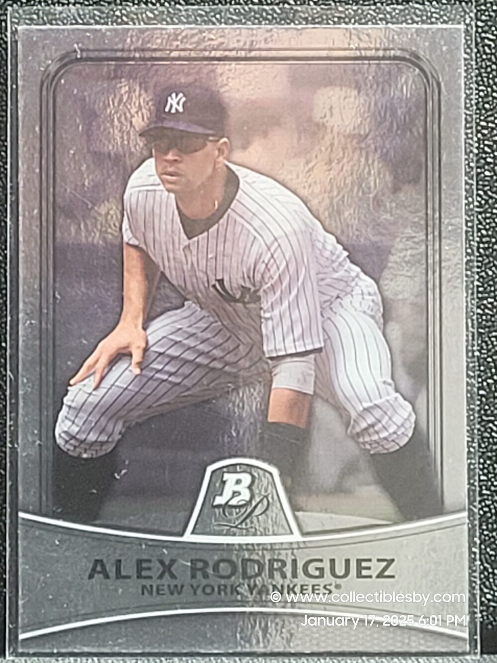 2010 Bowman Platinum 92 Alex Rodriguez NEW YORK  YANKEES