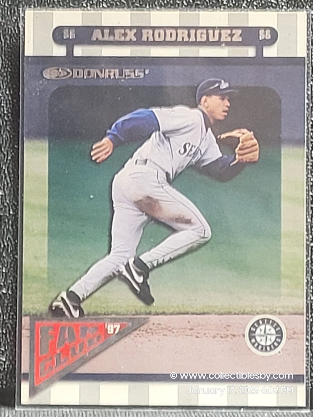 1997 Donruss Fan Club 163 Alex Rodriguez Seattle Mariners