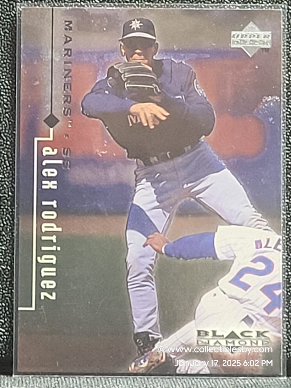 1999 Upper Deck Black Diamond Alex Rodriguez 77 Mariners