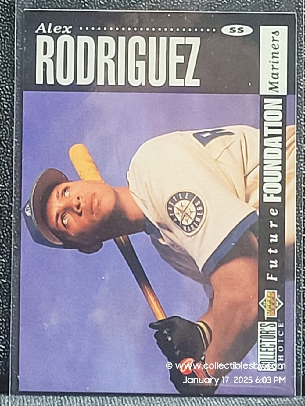 1994 Upper Deck Collectors Choice 647 Alex Rodriguez Rookie RC Mariners