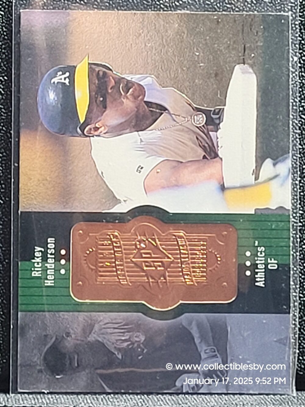 1998 SPx Finite BRONZE 110 Rickey Henderson HOF