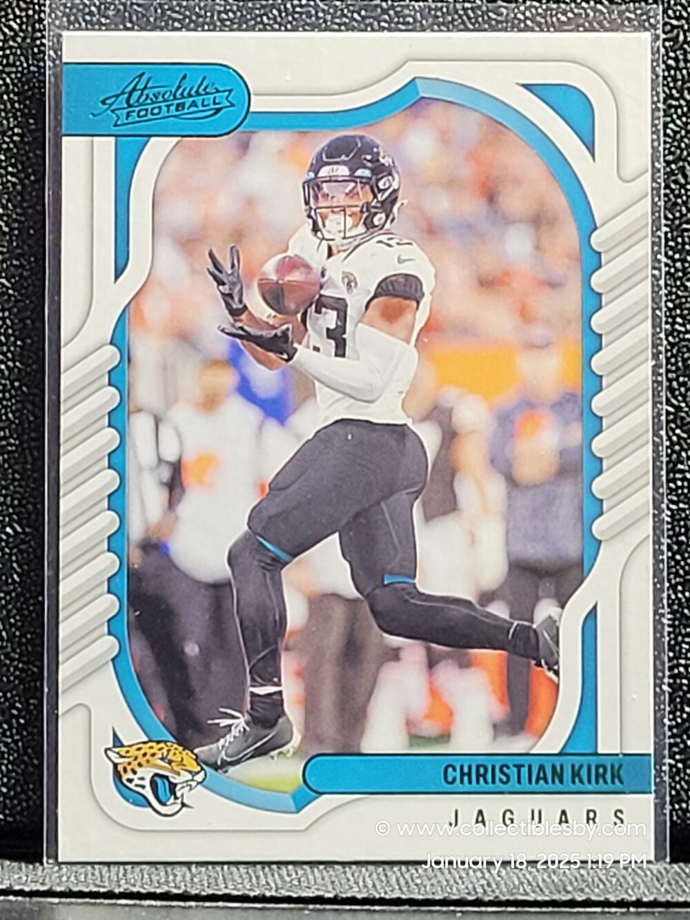 2022 Absolute Football Green Foil Parallel 55 Christian Kirk Jaguars