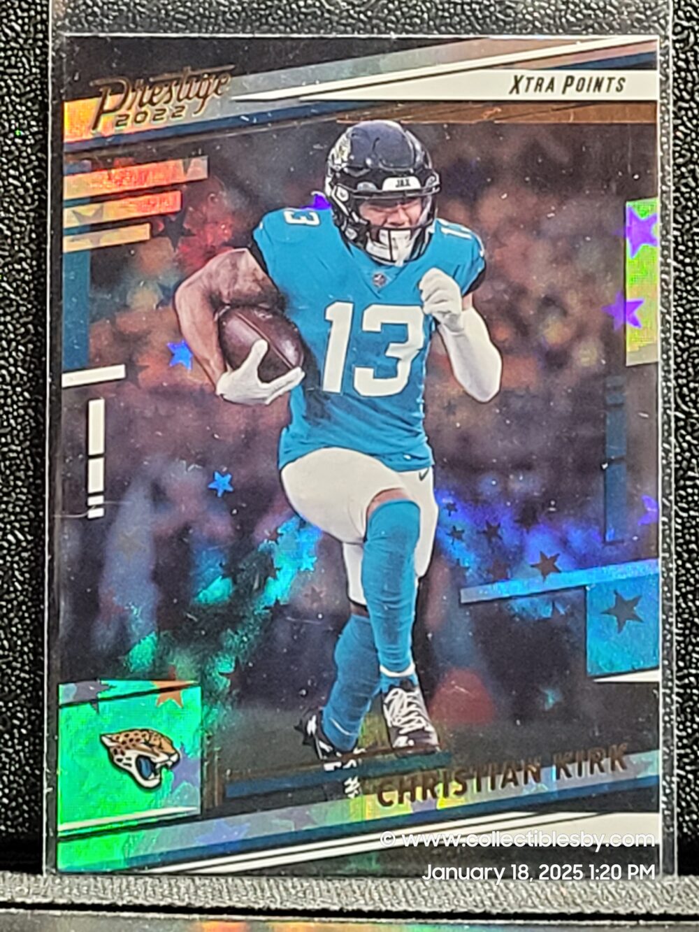 Christian Kirk 2022 Panini Prestige Xtra Points ASTRAL Parallel 5 Jags