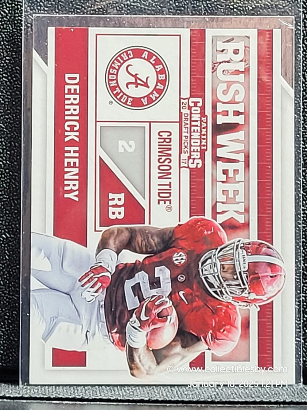 2017 Panini Contenders Draft Picks Rush Week 10 Derrick Henry