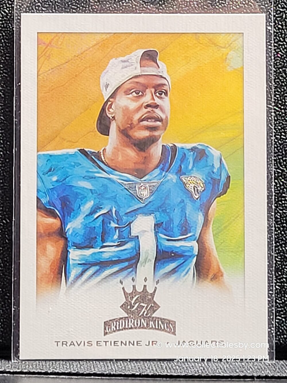 Travis Etienne 2021 Chronicles GridIron Kings Rookie Card Jacksonville Jaguars