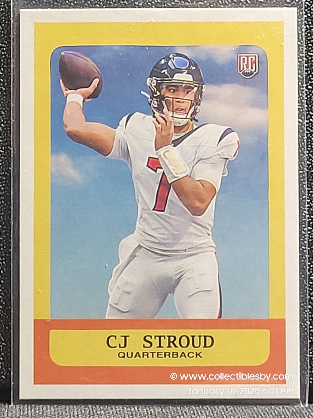 CJ Stroud 2023 Topps Composite Heritage RC 352 Houston Texans