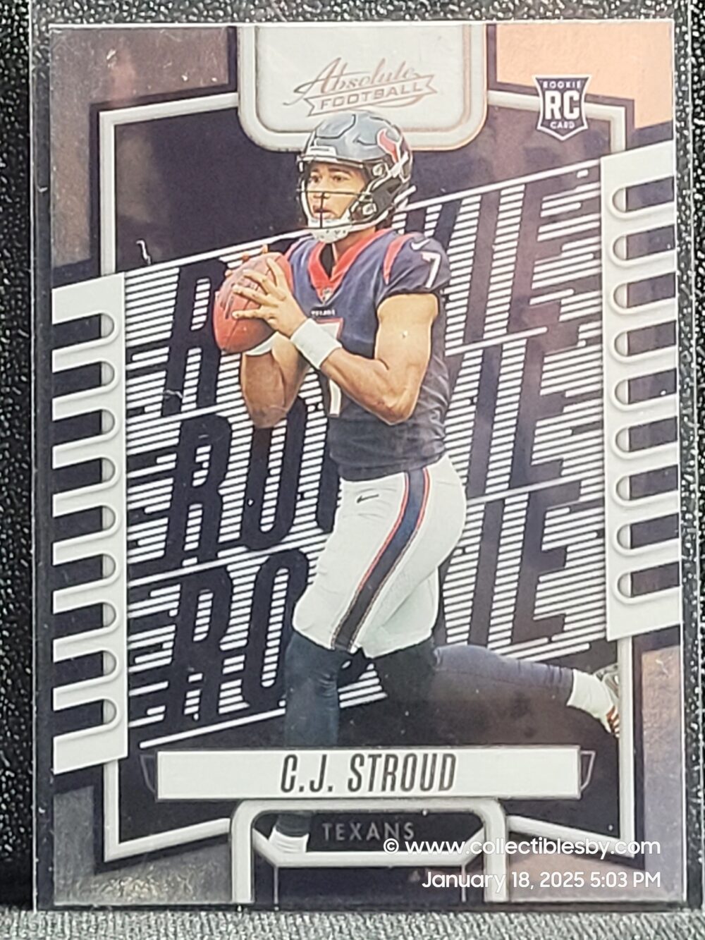 2023 Panini Absolute CJ Stroud Base Rookie Card 102 Houston Texans RC