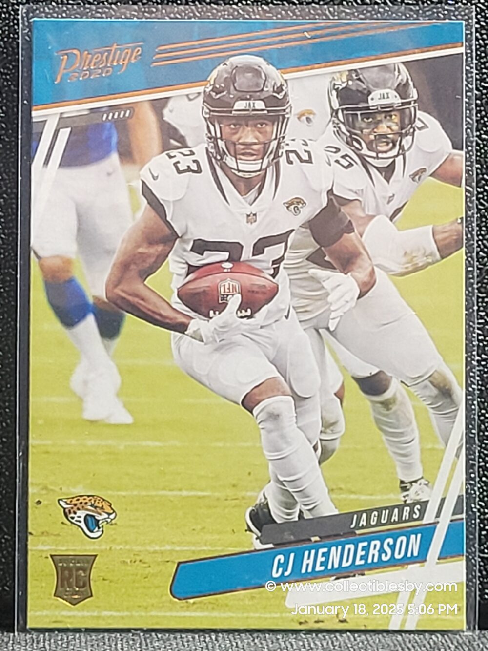 2020 Panini Chronicles Prestige CJ Henderson Rookie 308 Jacksonville Jaguars