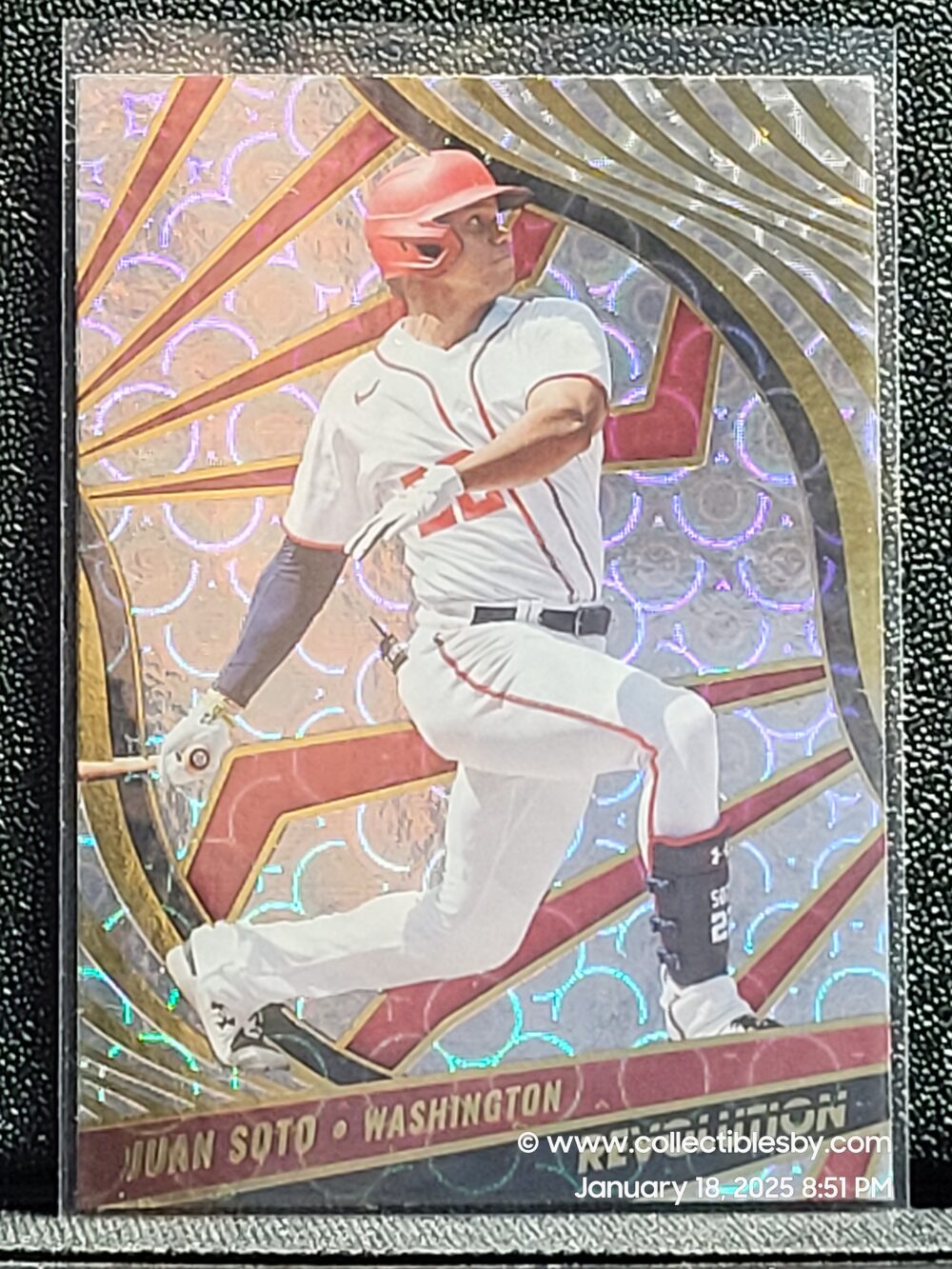 Juan Soto - 2022 Chronicles Revolution Groove Insert Card