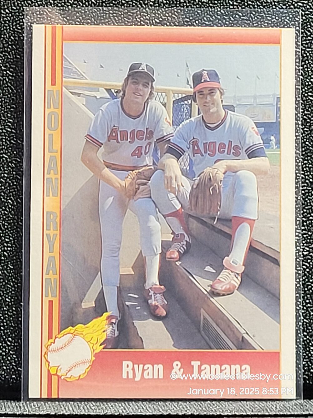 MLB 1991 Pacific NOLAN RYAN Texas Express I Ryan & Tanana 32