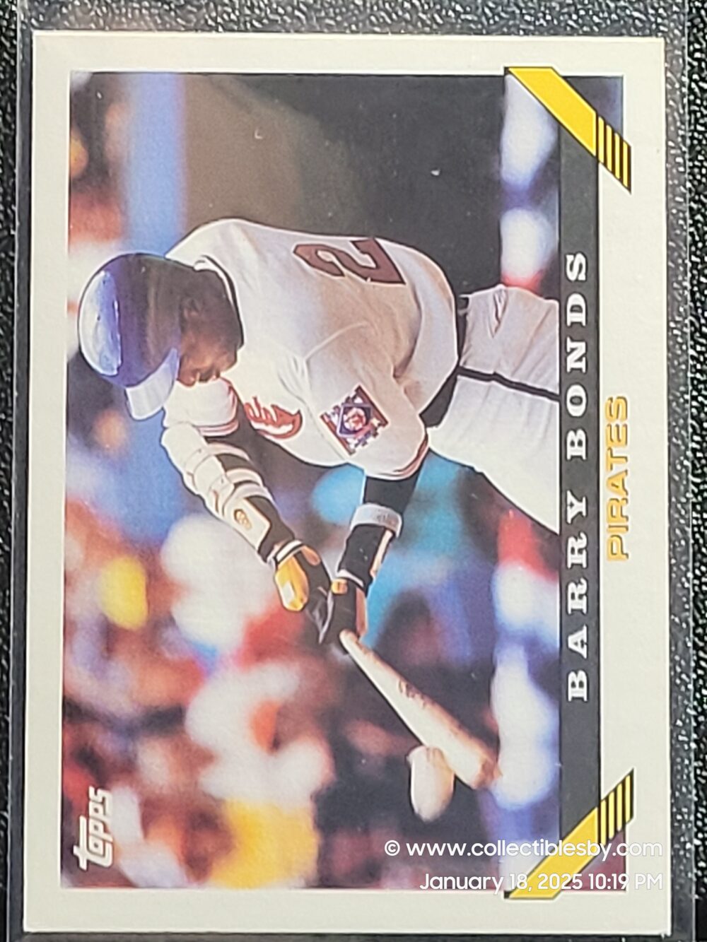 1993 Topps Barry Bonds . Pittsburgh Pirates 2