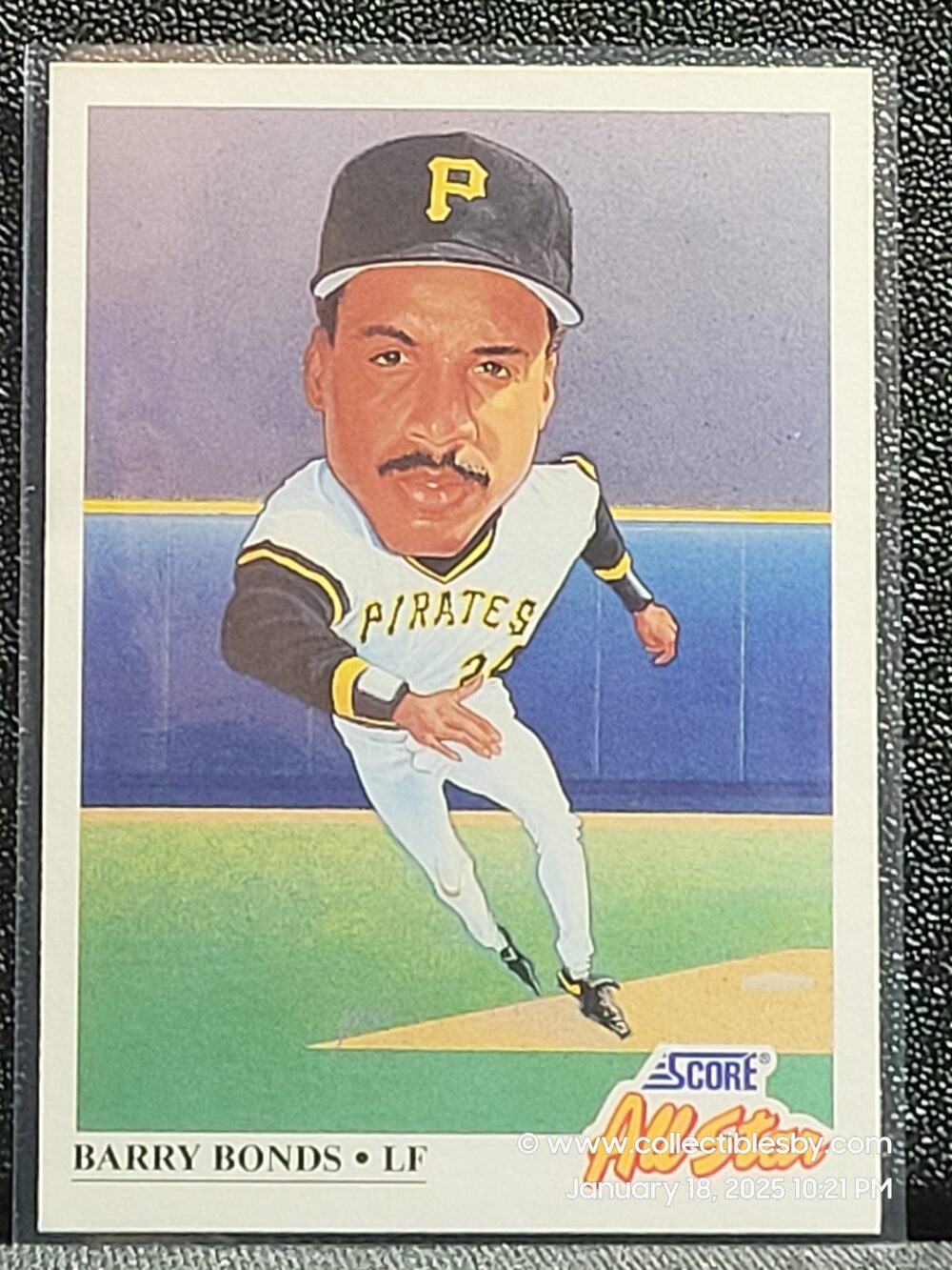 1991 Score All Star Barry Bonds 668 Pittsburgh Pirates