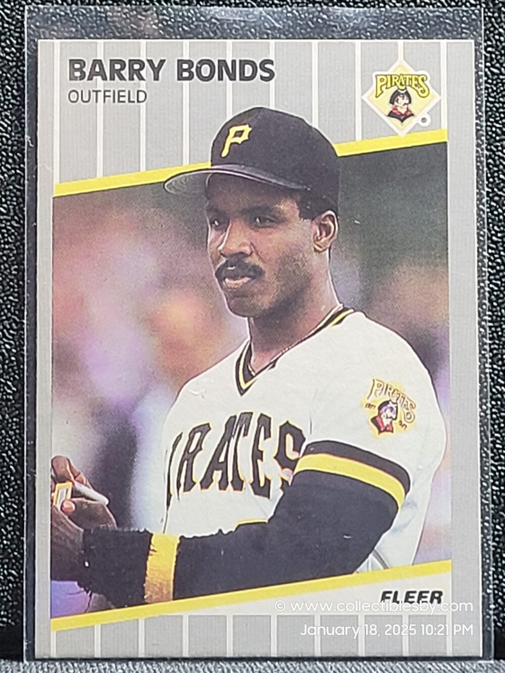 1989 Fleer Barry Bonds 202  Baseball  Pittsburgh Pirates