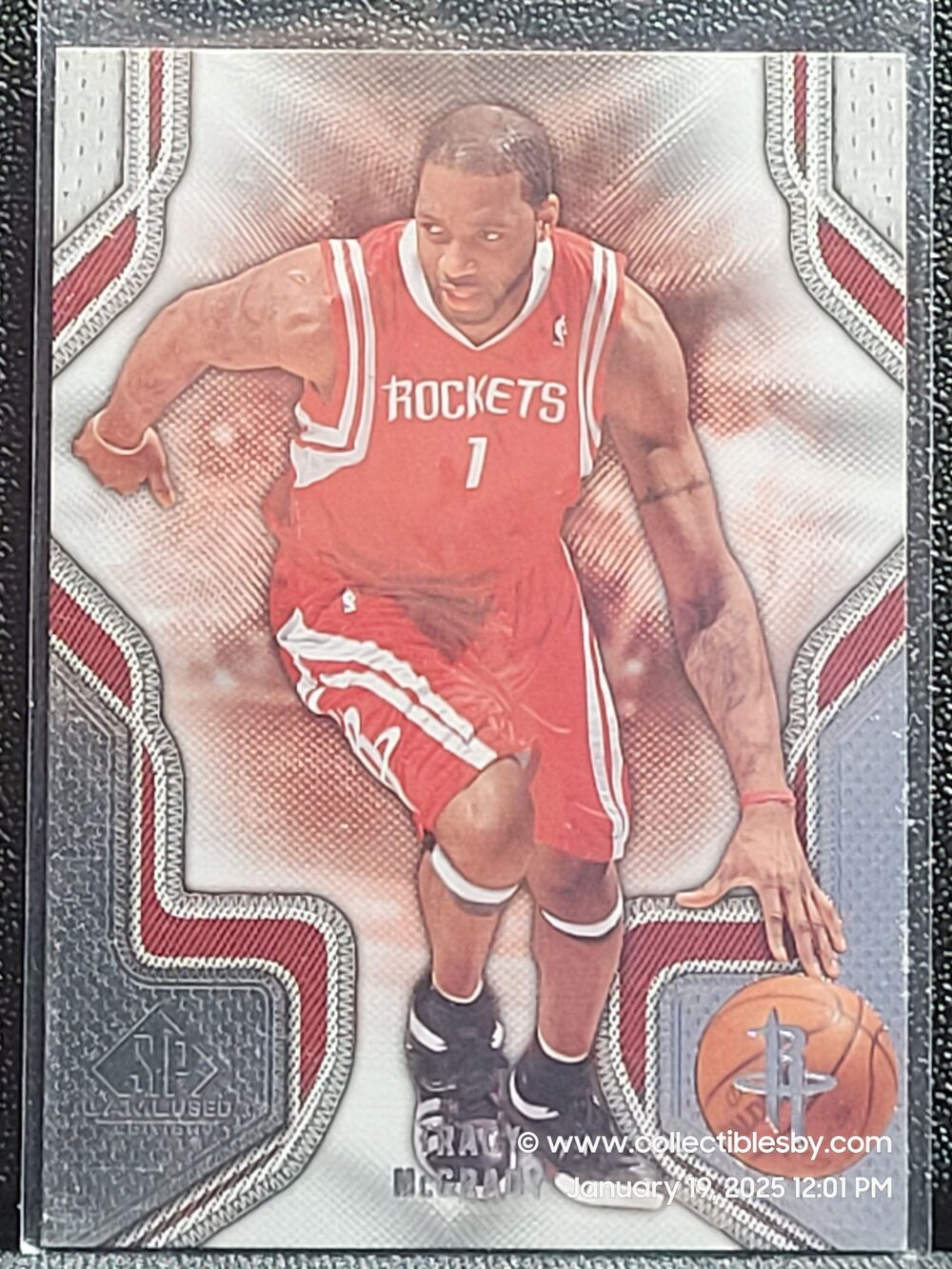 Tracy McGrady 2009-10 SP Game Used 96 Houston Rockets