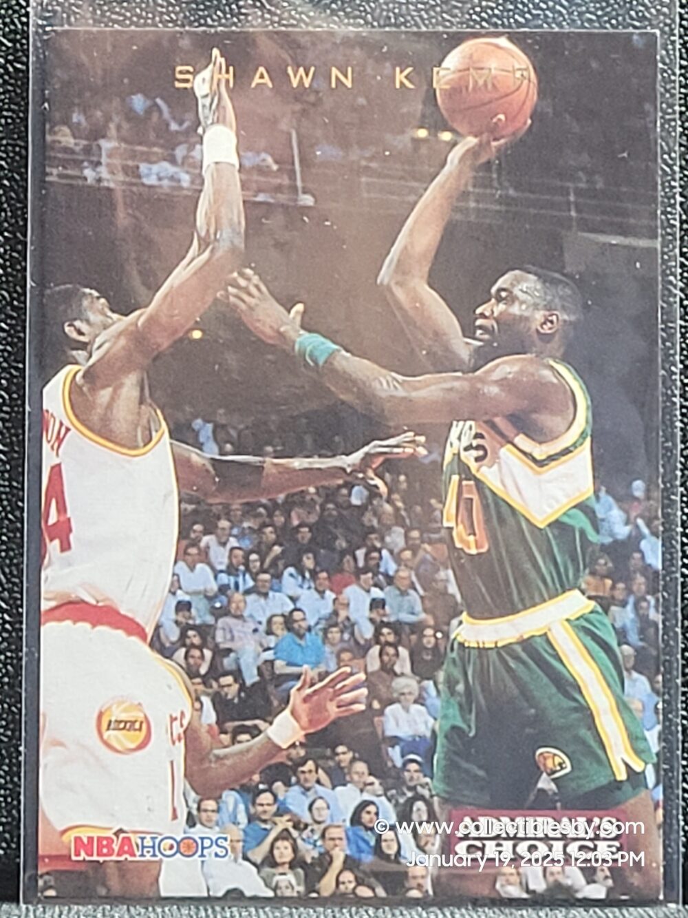 Basketball Skybox - 1993/94 Shawn Kemp - Card AC1 - Admirals Choice