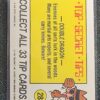 1989 TOPPS PUNCH-OUT 28 NINTENDO DOUBLE DRAGON STICKER CARD RARE - Image 2