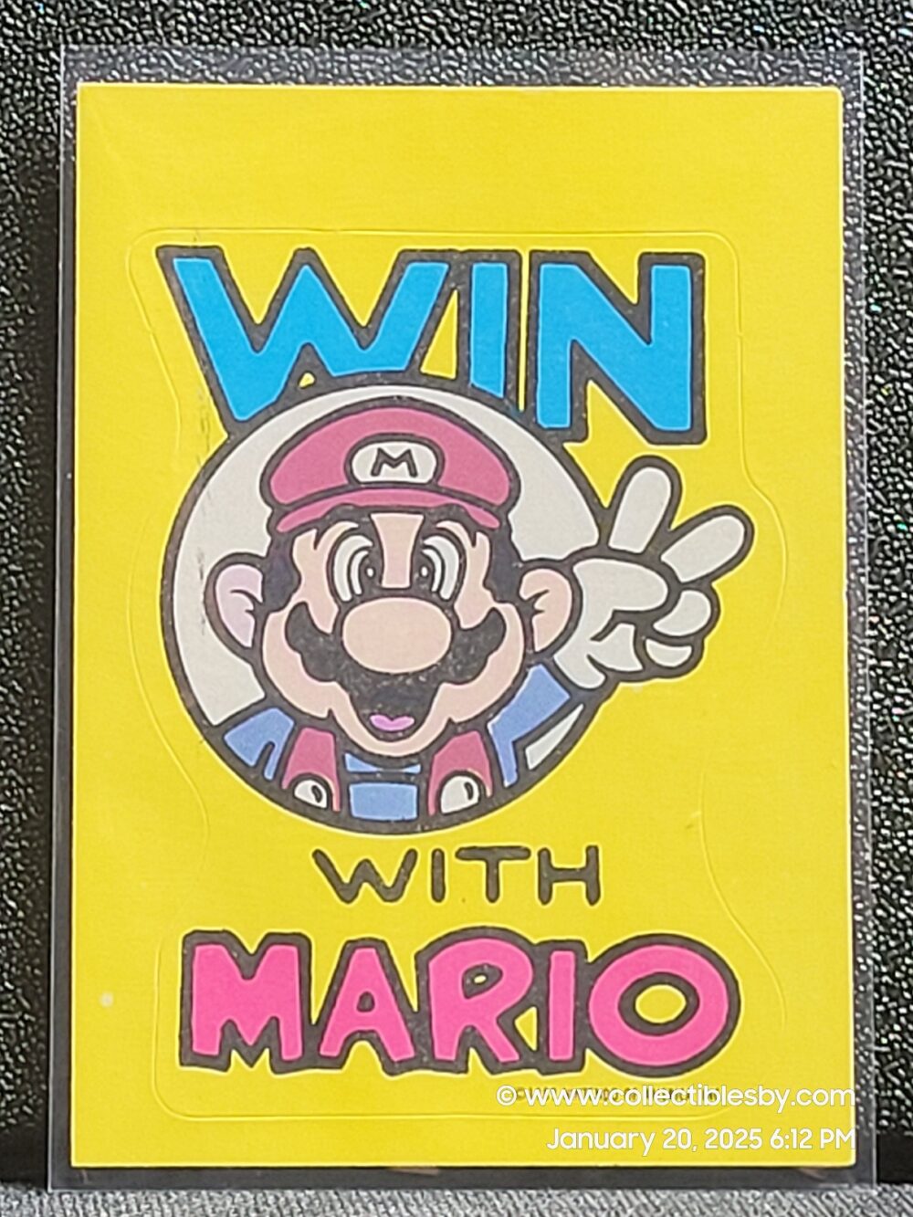 Vintage 1989 Topps Nintendo Game Tips Super Mario Bros 18