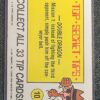 1989 Topps Nintendo Legend of Zelda Logo Game Tip Sticker Card 10 Link - Image 2