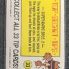 1989 Topps Nintendo Game Sticker Card 33 Super Mario Bros - Image 2