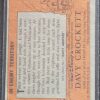 Vintage Topps 1956 Walt Disney Davy Crockett enemy territory 49 - Image 2